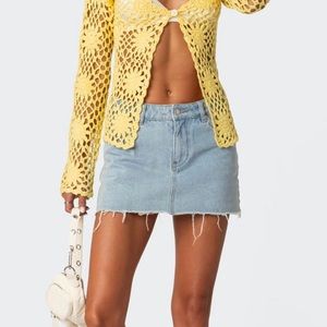 Jean skirt 60% off!!!